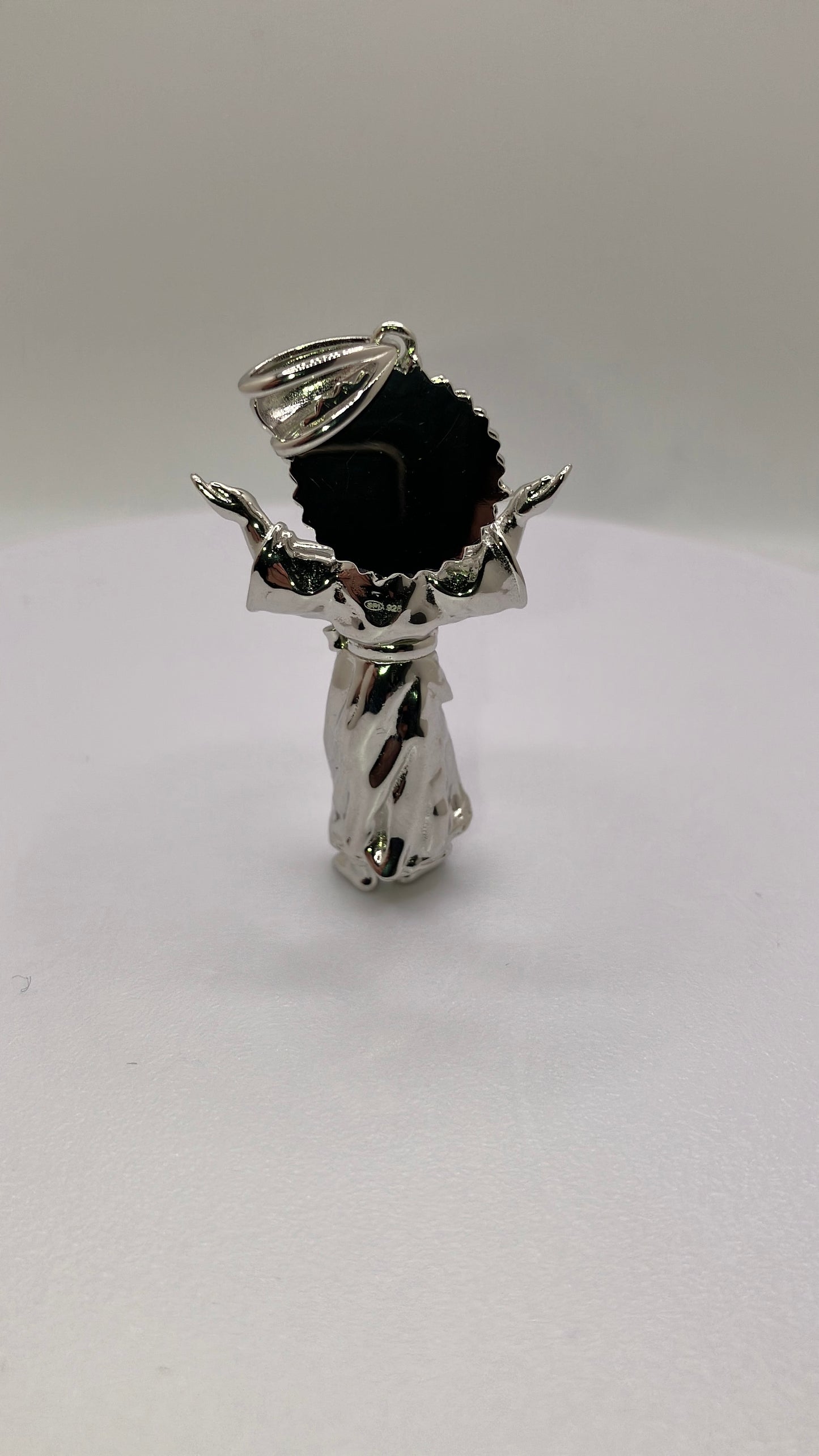 .925 Sterling Silver Divine Baby Jesus Pendant