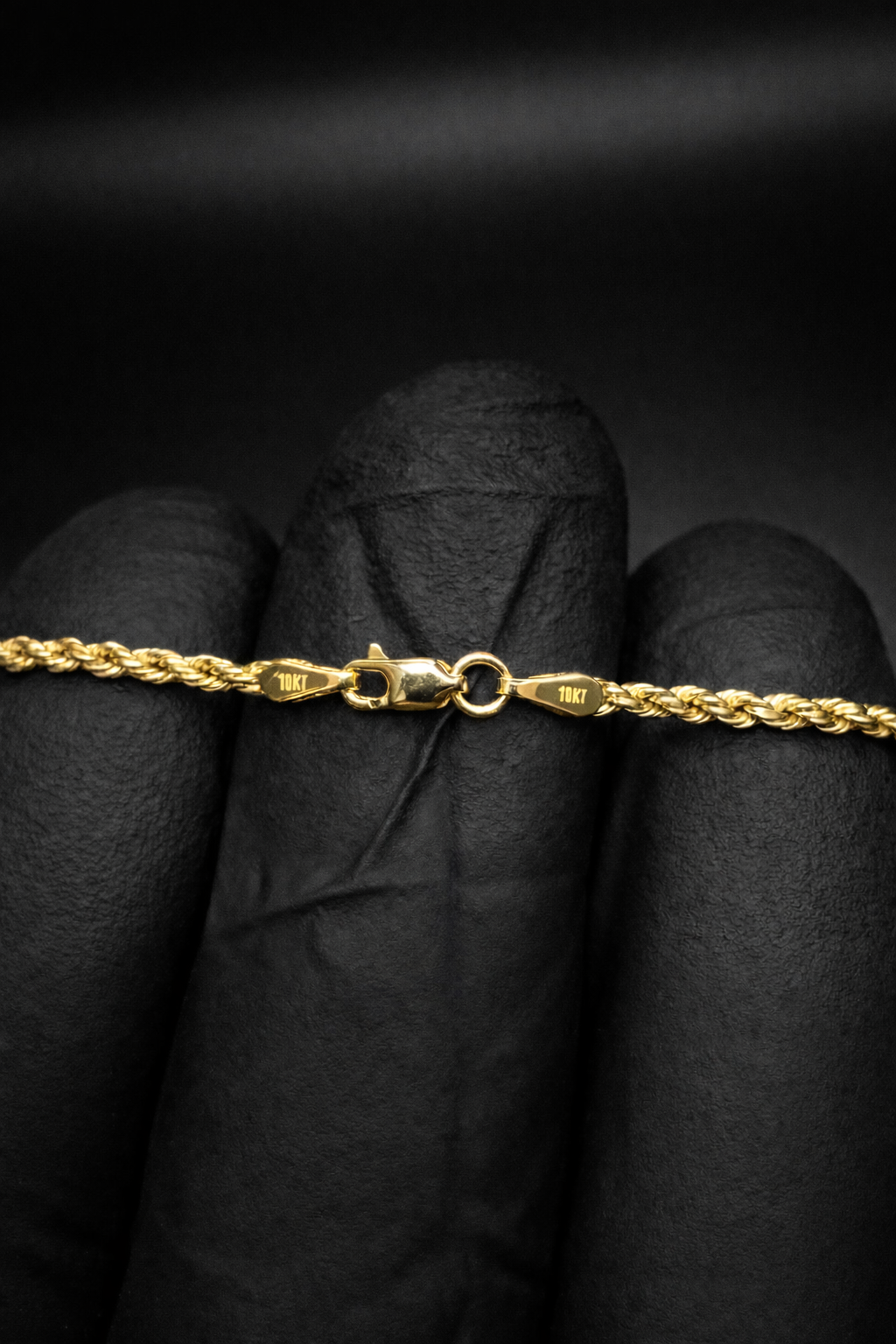 10K Yellow Gold Lightweight 2MM Rope Chain – Made in New York