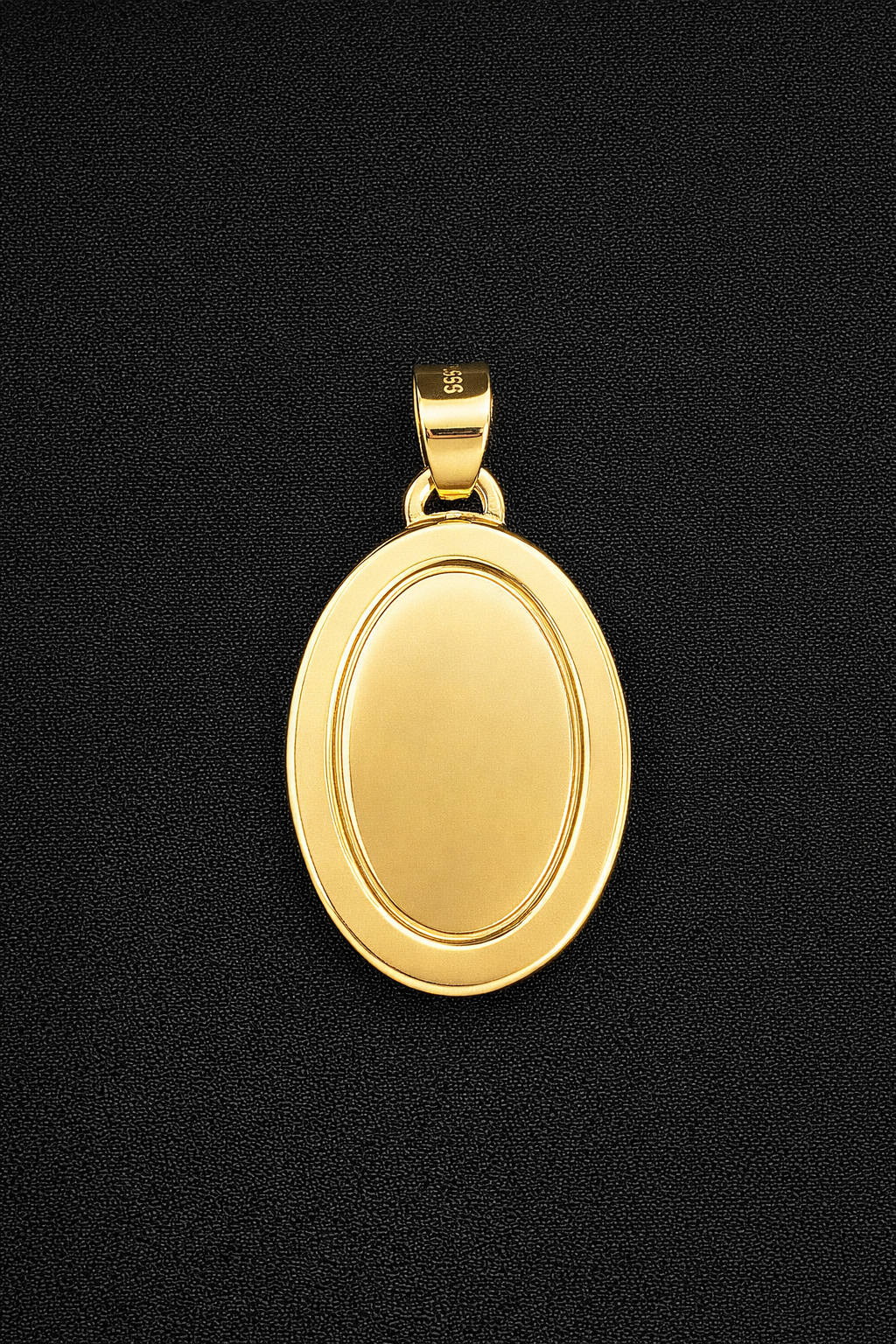 14 Karat Gold 3 Tone Diamond Cut CZ 21 Stone St. Jude Medallion Pendant